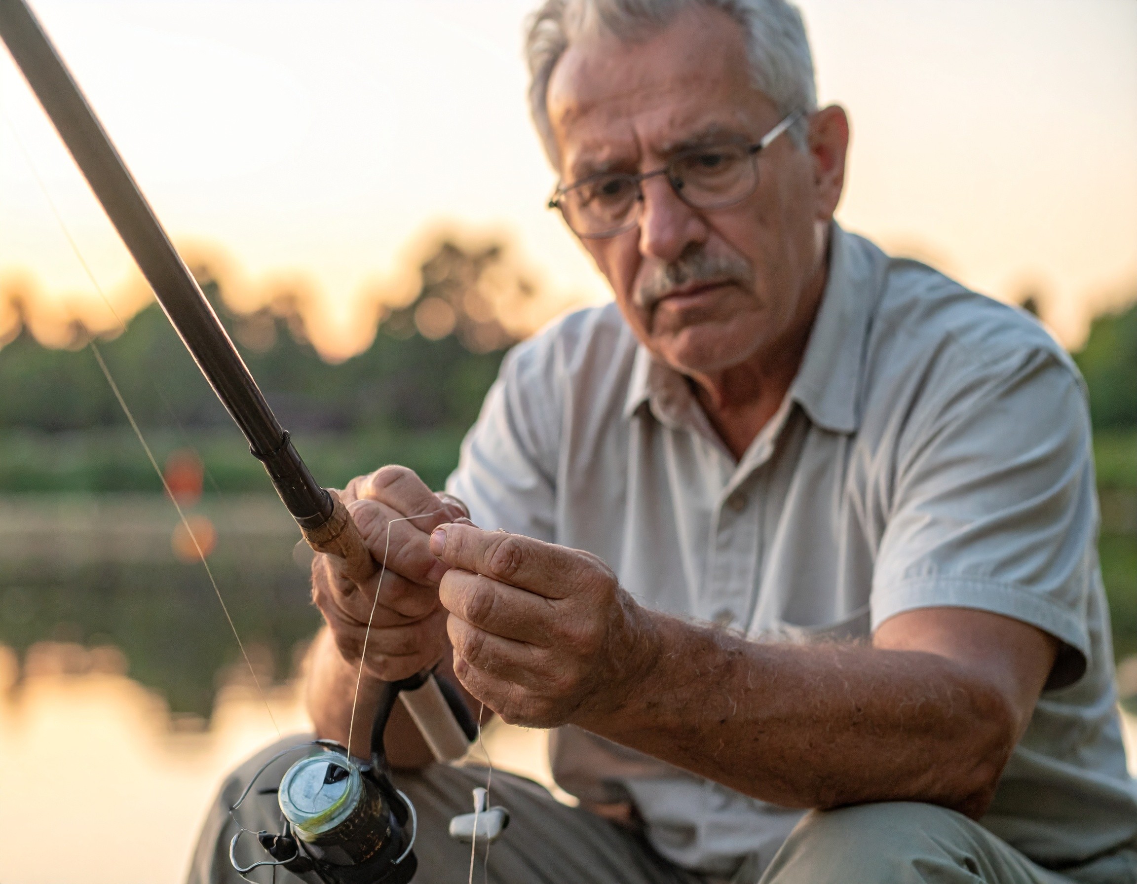 釣り（フィッシング）用メガネのイメージ